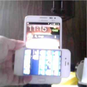 Galaxy Note & iPhone4